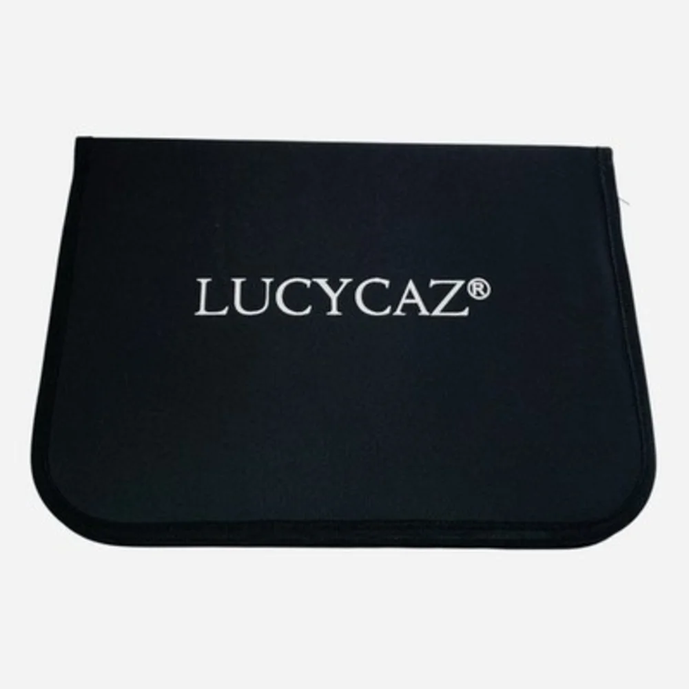 LUCYCAZ Drawing Pencil Kit Art Supplies Travel Sketch Set with Pads & Case NIP